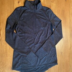 Xersion Women's 1/4 Zip Pullover, Charcoal, Size S, EUC